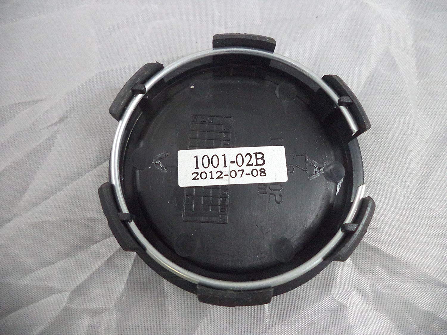 MHT Wheels Flat Black Custom Wheel Center Cap # 1001-02 (1 CAP)