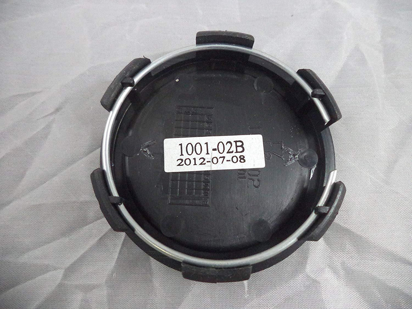 MHT Wheels Flat Black Custom Wheel Center Cap # 1001-02 (4 CAPS)