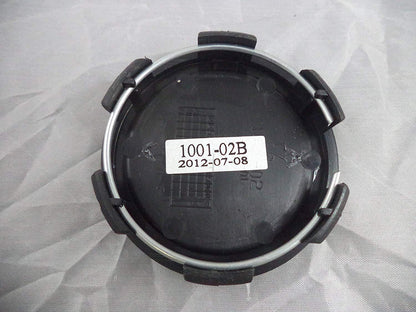 MHT Wheels Flat Black Custom Wheel Center Cap # 1001-02 (4 CAPS)