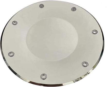 Chrome Wheel Center Cap 9593653 for Cadillac CTS Silver 16" Wheel (1Pc)