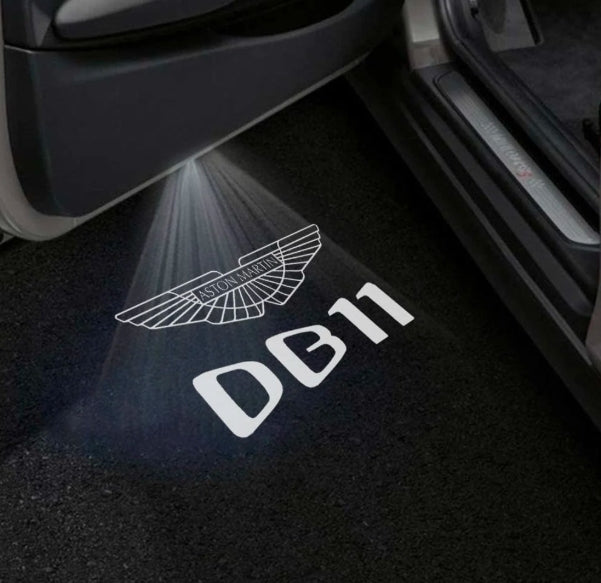 Aston Martin DB11 Premium Door Puddle Lights Multiple Designs 2016–2023