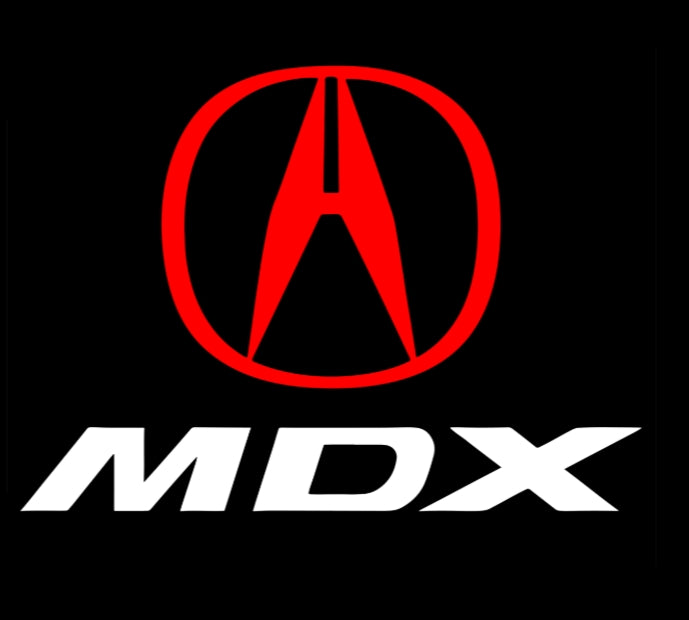 Acura MDX 1st Gen Door Stick On Puddle Lights Multiple Designs 2001–2006