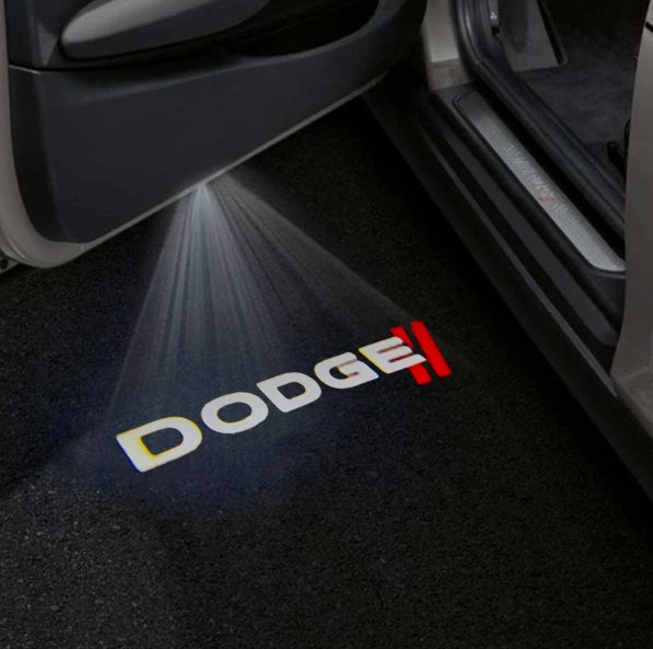 Dodge Durango Door Stick On Puddle Lights Multiple Designs 1997-2026