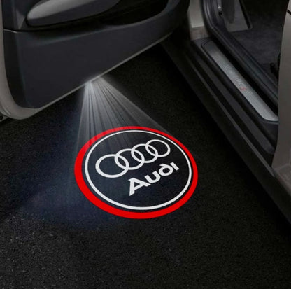 Audi A3 Premium Door Puddle Lights Multiple Designs 2003 - 2026