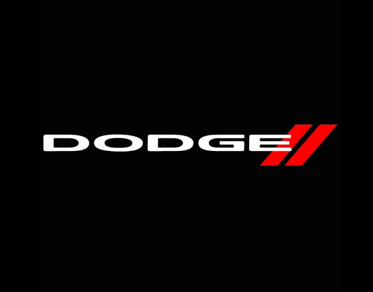 Dodge Ram Door Stick On Puddle Lights Multiple Designs 2002-2026