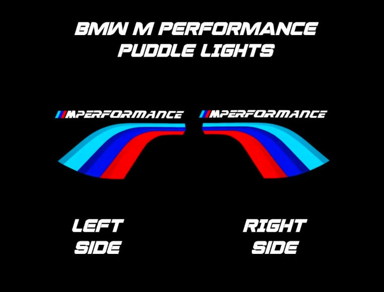 BMW M2 1st Gen Dynamic Dual Lens Premium Door Puddle Lights Multiple Designs 2016-2021