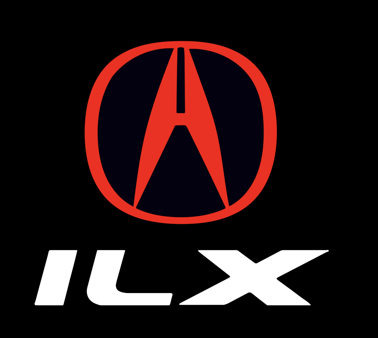 Acura ILX Door Stick On Puddle Lights Multiple Designs 2013–2022