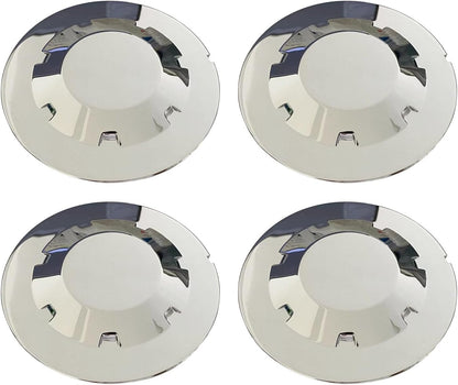Chrome Wheel Center Cap A1934000025 for Chrysler Crossfire 18" Front 19" Rear Wheel 2004-2008 (Set of 4)