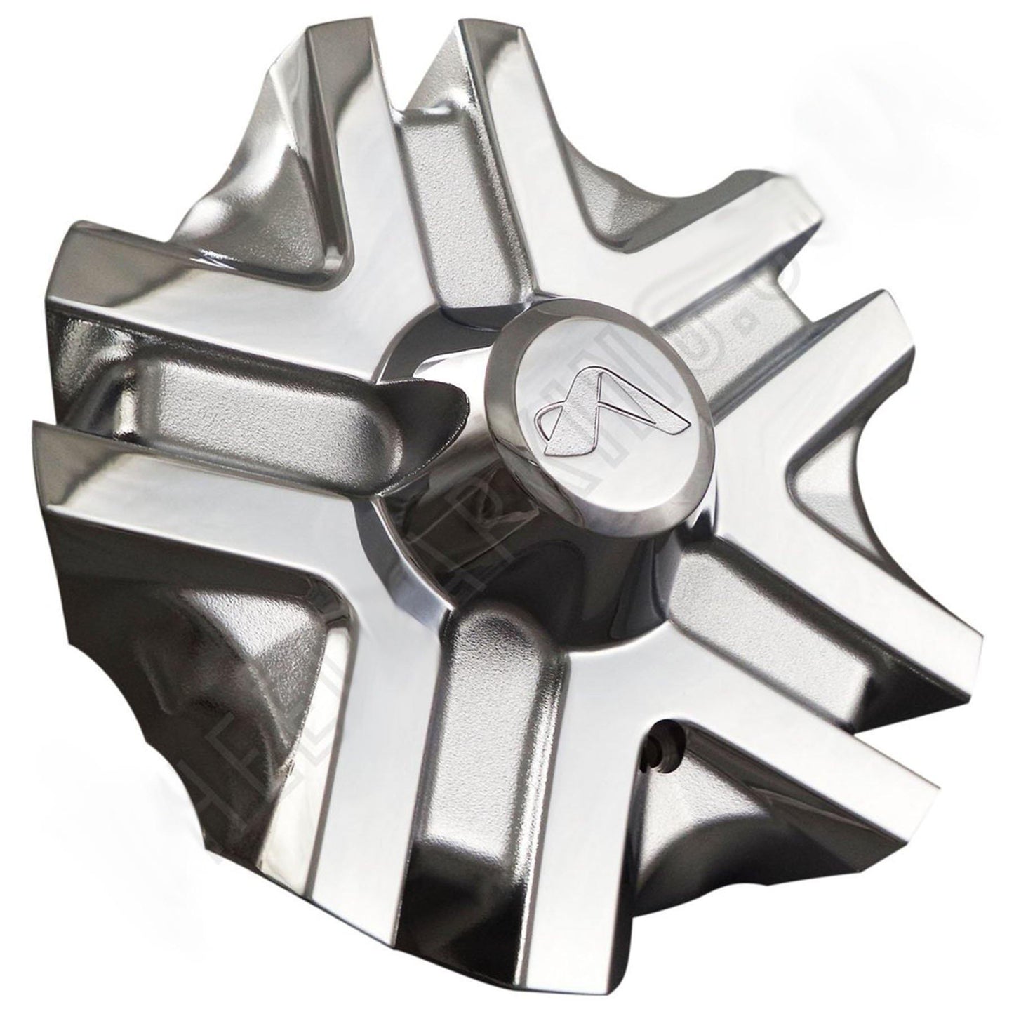 Alba Wheels Chrome Custom Wheel Center Cap # 582L224 (4 CAPS)