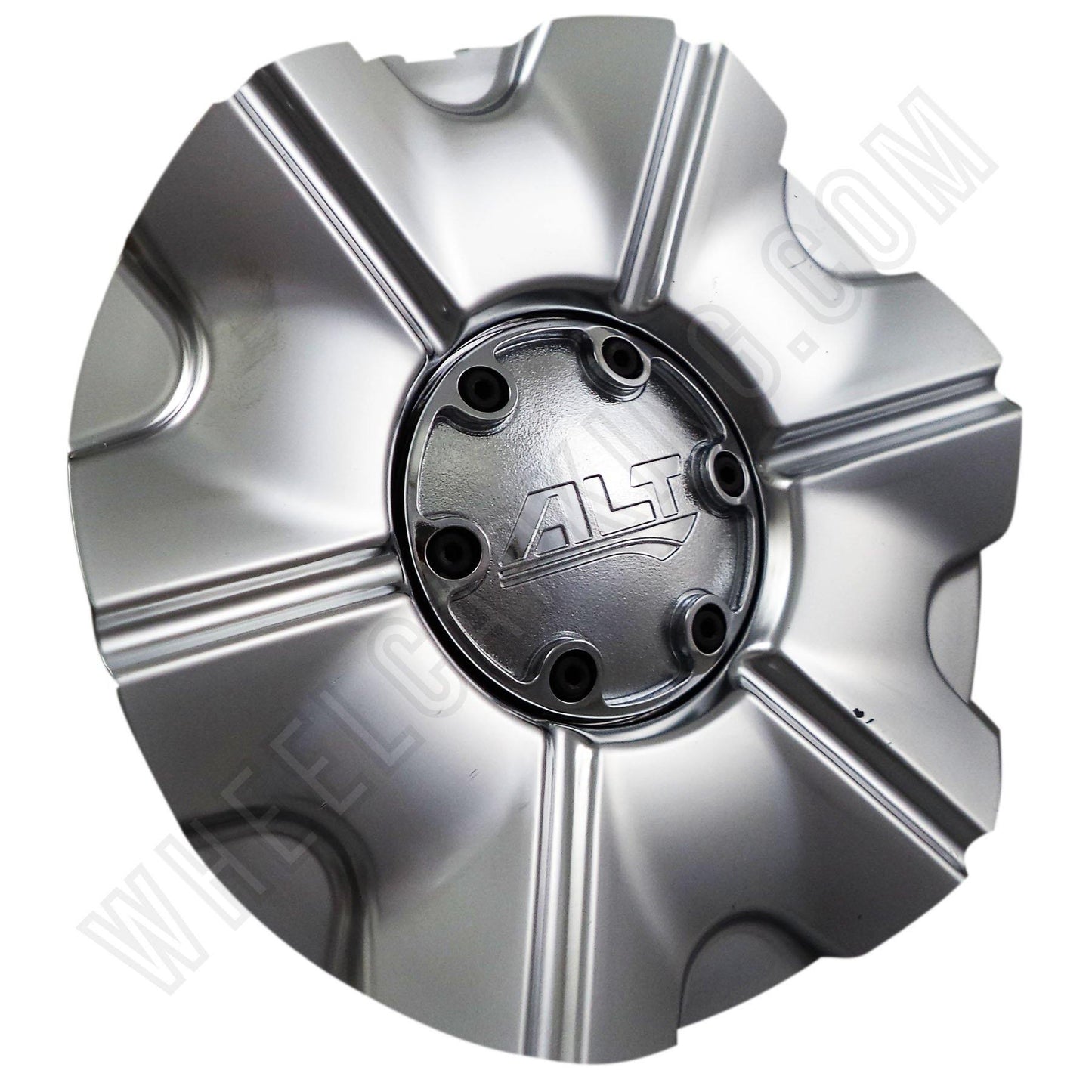 ALT Wheels Silver Custom Wheel Center Cap # AT213 (4 CAPS)