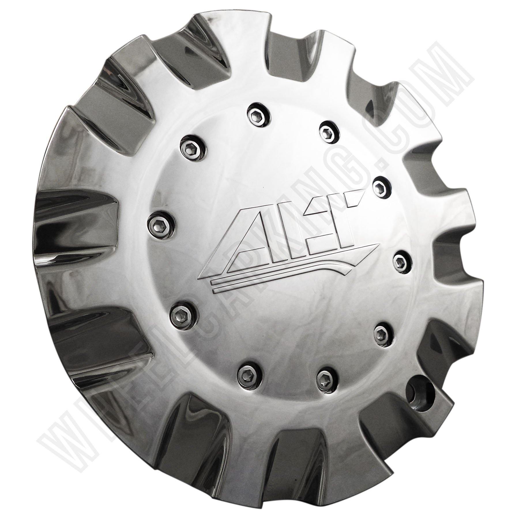 ALT Wheels Chrome Custom Wheel Center Cap # AT299 (4 CAPS)