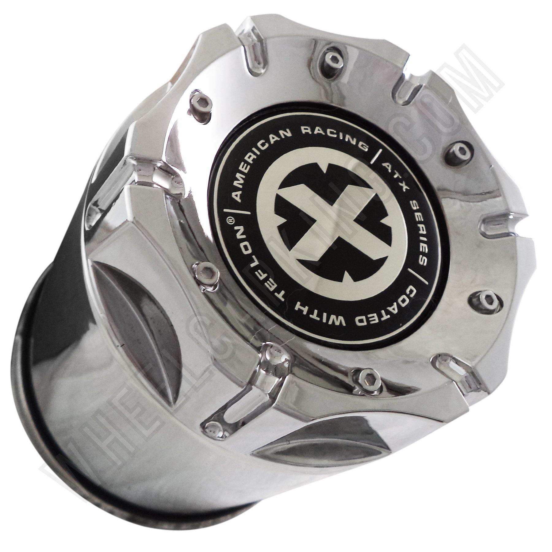 American Racing ATX Wheels Chrome Custom Wheel Center Cap 1425006018 (1 CAP)