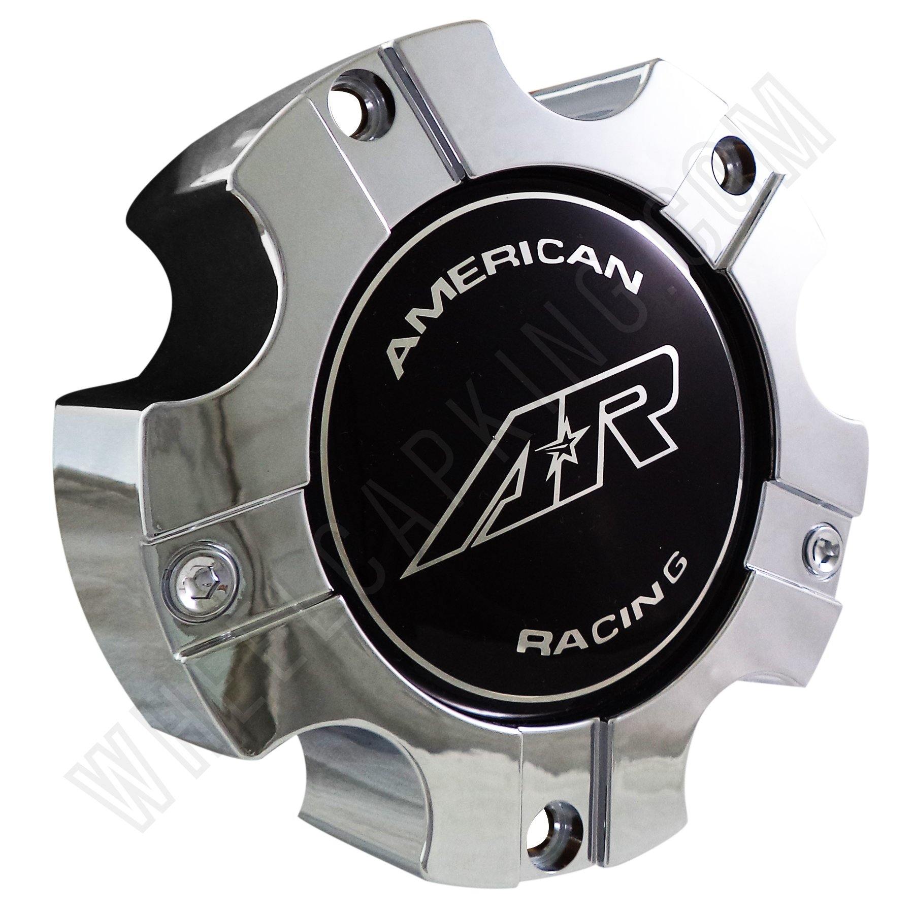 American Racing Wheels Chrome Custom Wheel Center Caps Set of 4 # CAP M-562