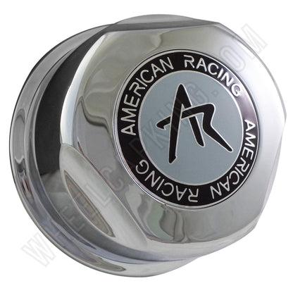American Racing Wheels Chrome Custom Wheel Center Cap # 1307100S / CAP F-050 (4 CAPS)