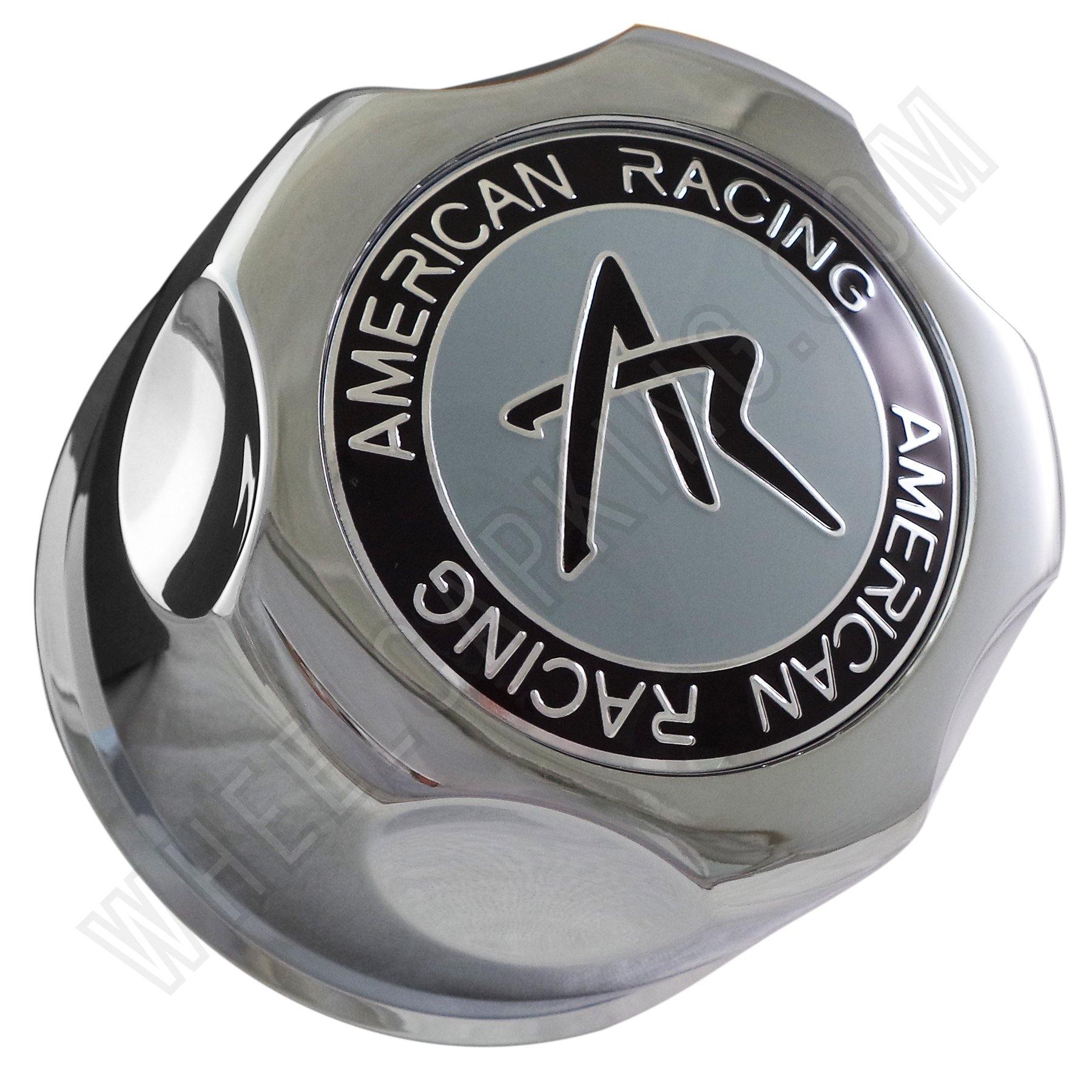AMERICAN RACING Chrome Custom Wheel Center Cap Caps # F104-05 NEW!