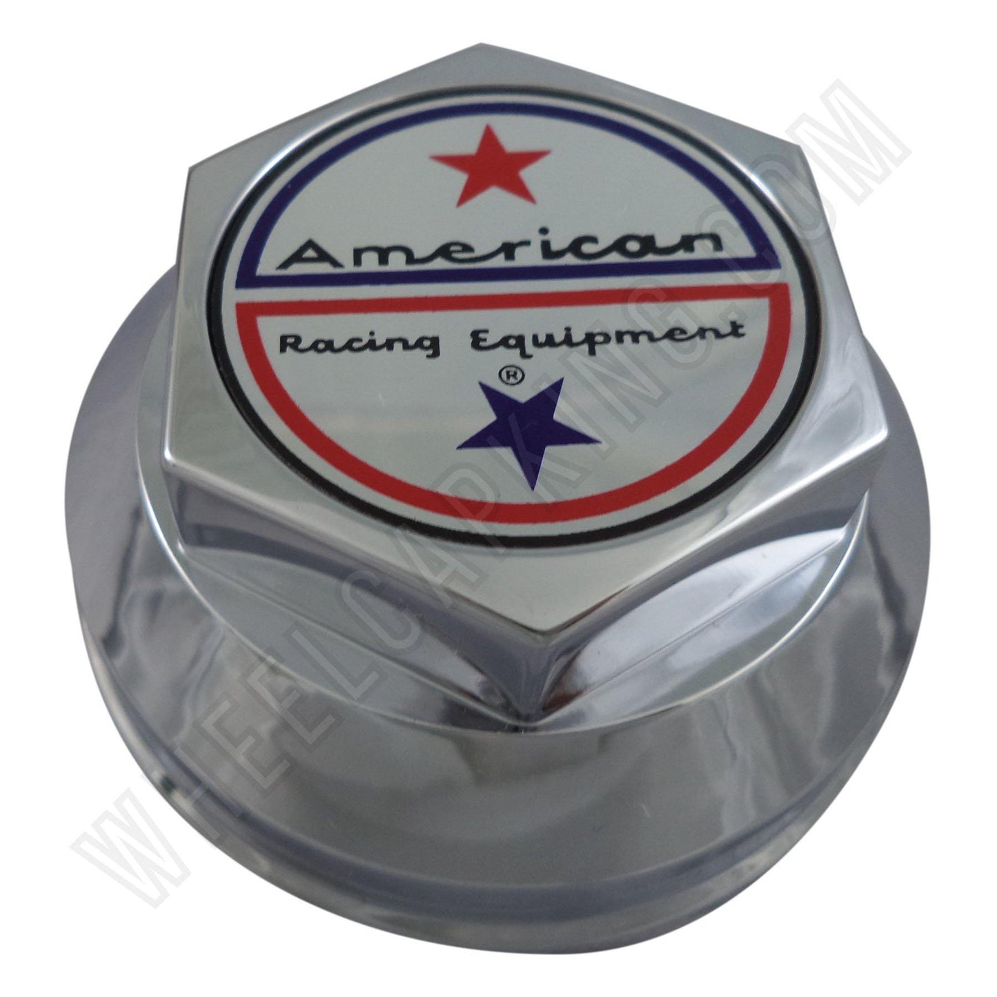 American Racing Wheels Chrome Custom Wheel Center Caps # 898005A / F204-25 (1 CAP)