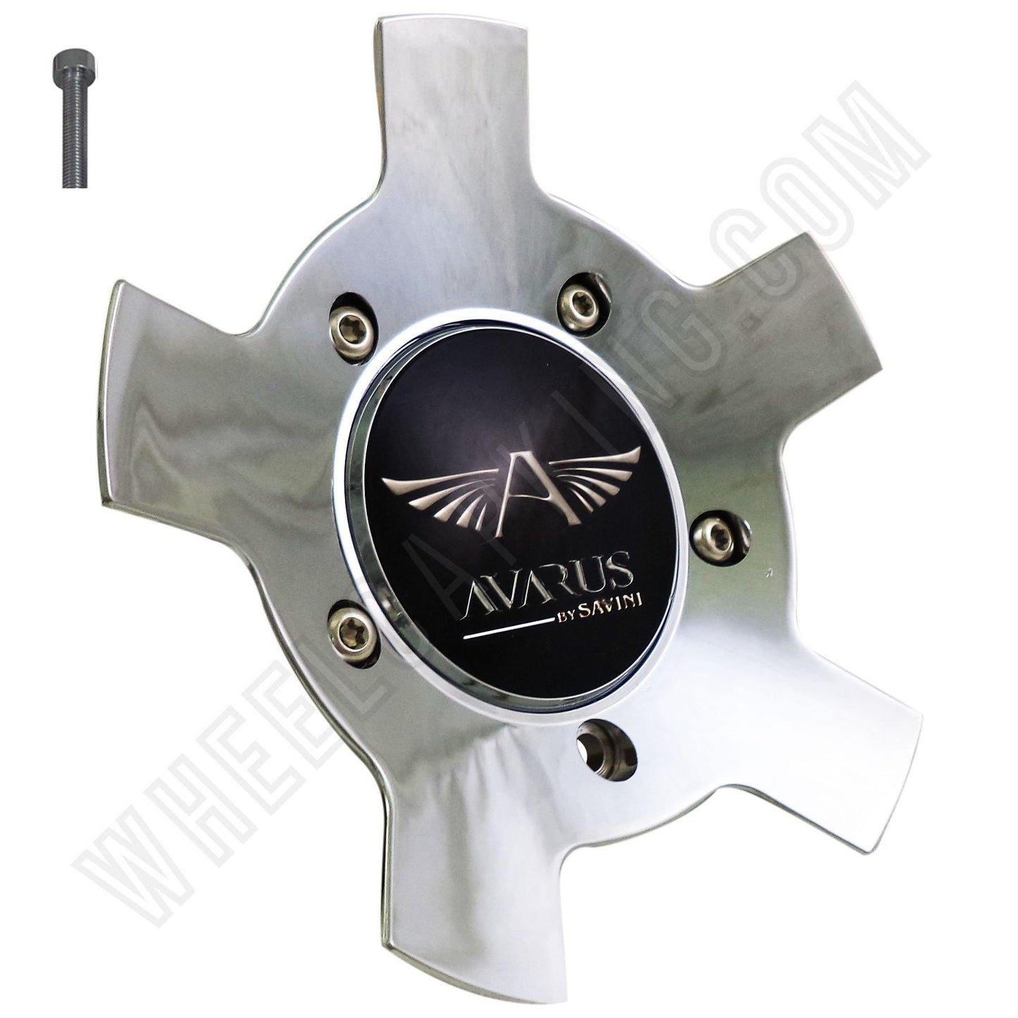 Avarus # MS-CAP-Z214 Chrome Custom Wheel Center Cap (1 CAP)