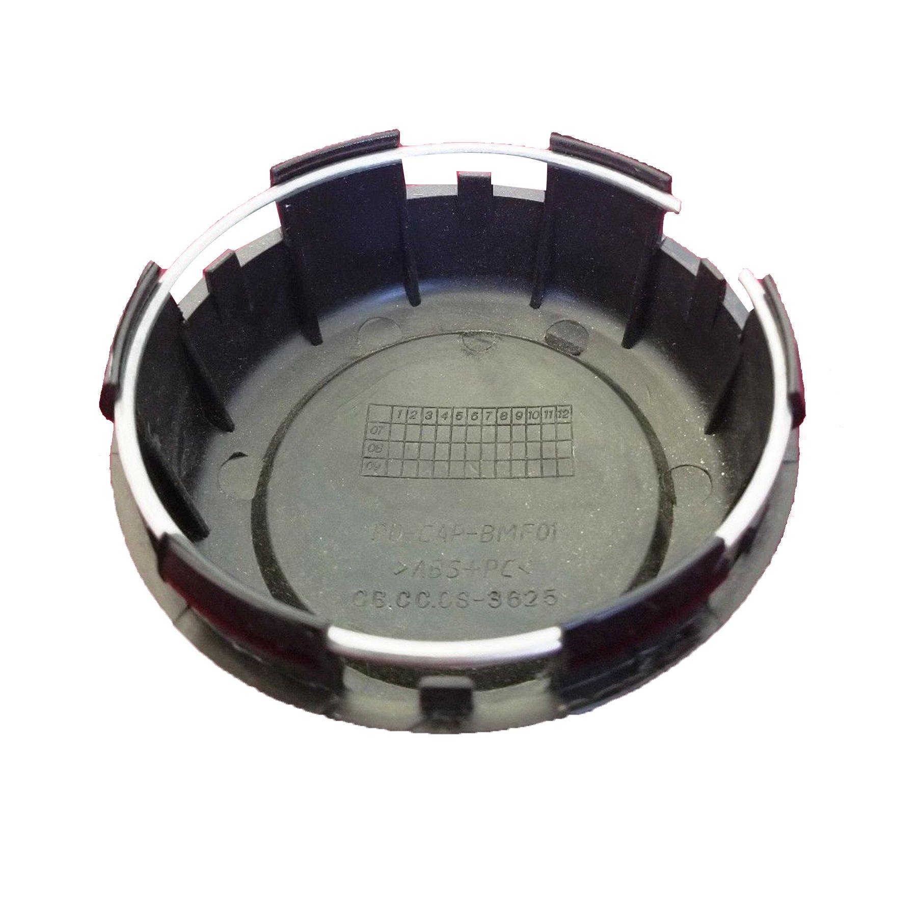 BMF Wheels Gloss Black Custom Wheel Center Cap (Fits All 6-Lug ) (1 CAP)