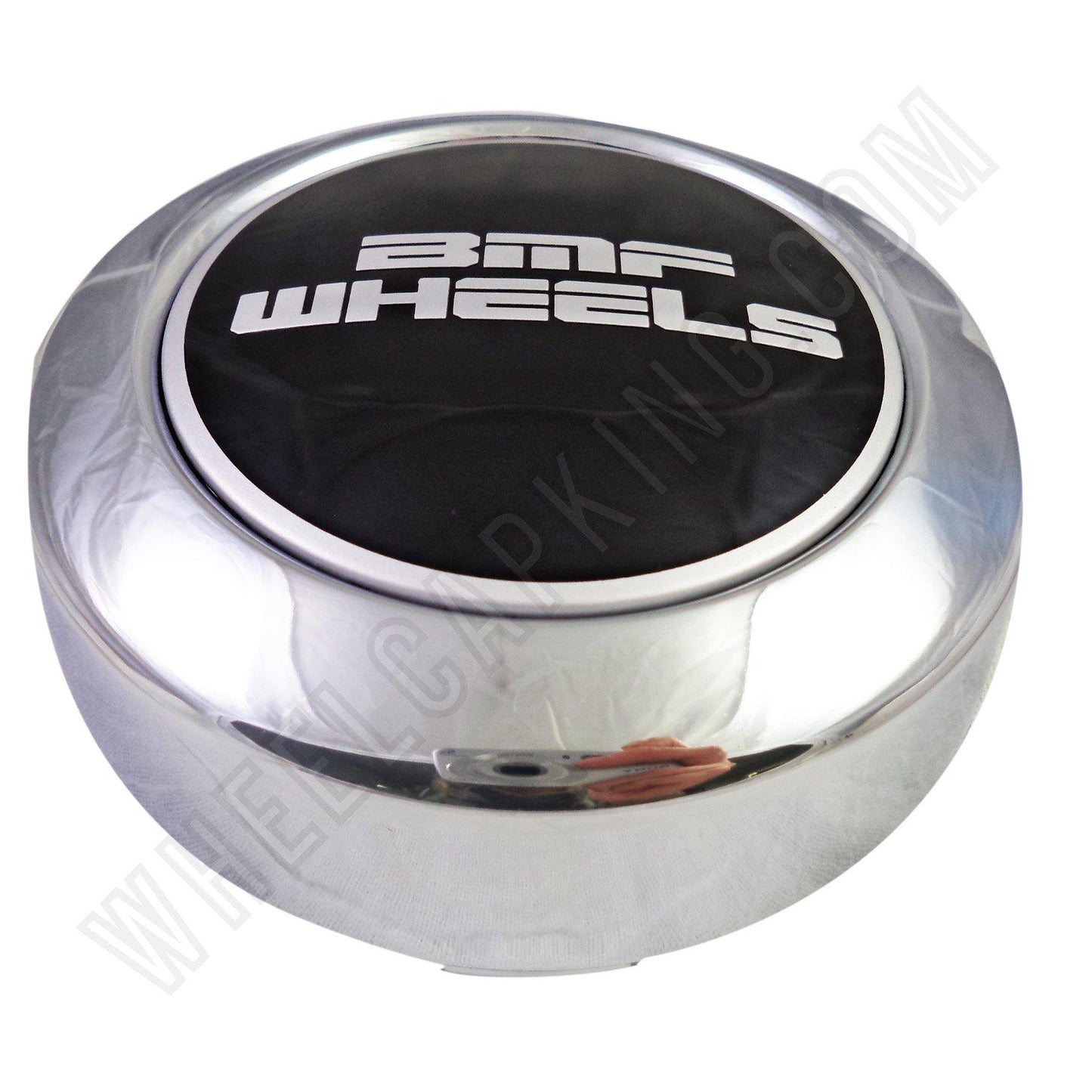 BMF Wheels Center Caps Chrome Shorty - Fits All 8 Lug (1 Cap) BMF Logo