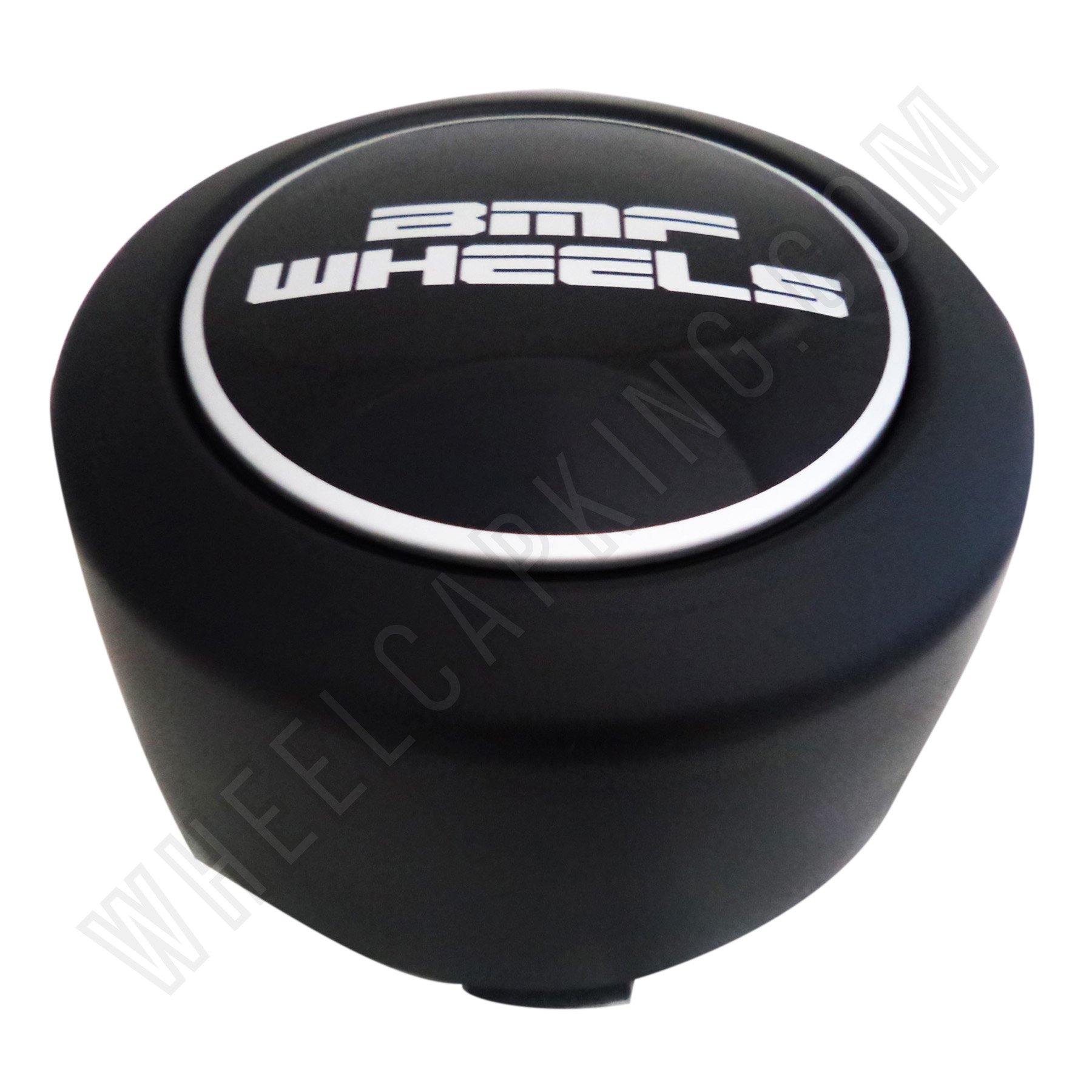 BMF Wheels Center Caps Flat Black TALL - Fits All 8 Lug (1 Cap) BMF Logo