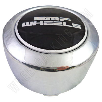 BMF Wheels Center Caps Chrome TALL - Fits All 8 Lug (1 Cap) BMF Logo