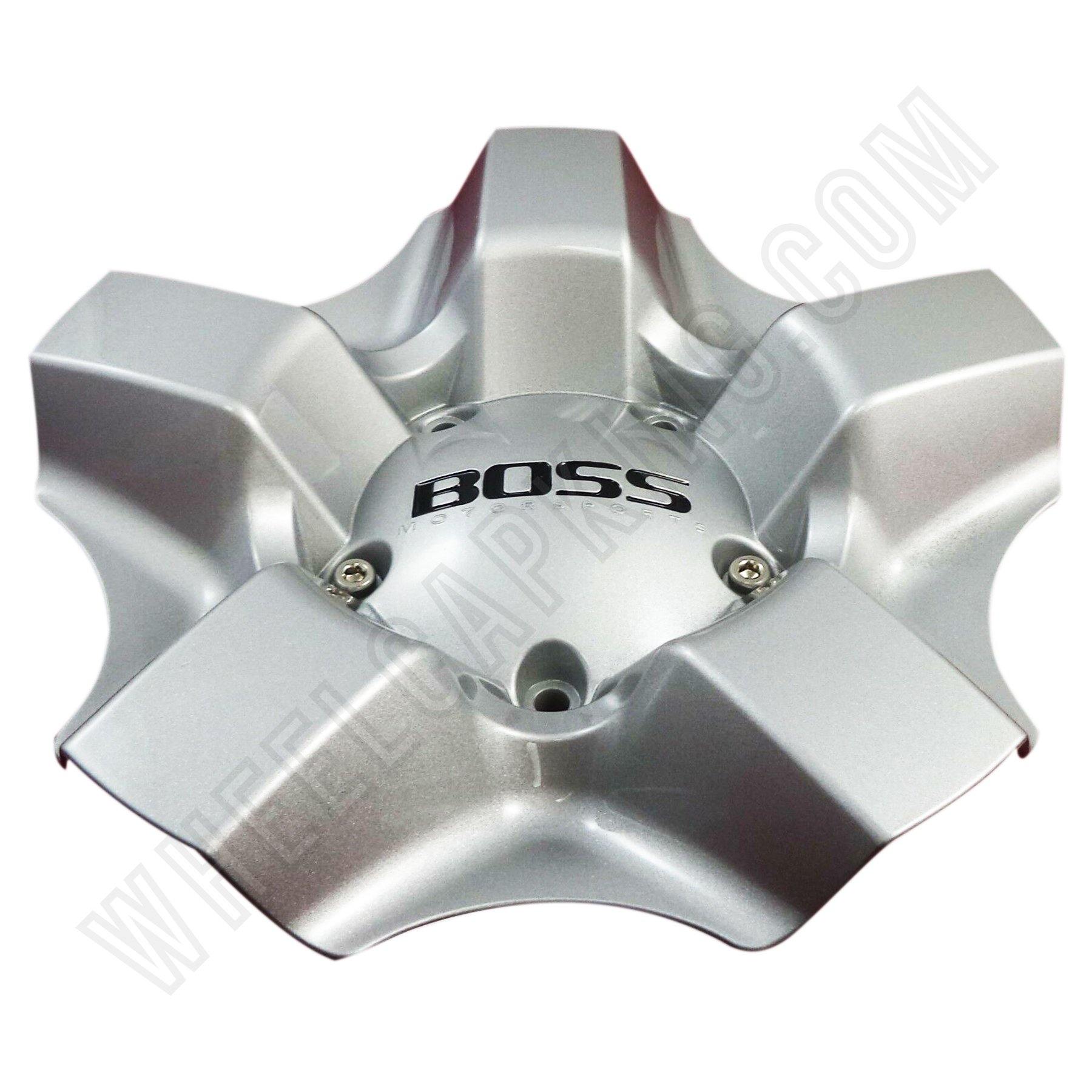 BOSS Motorsports Wheels Silver Custom Wheel Center Caps Set of 1 # 3240 / 3240 03 / 3240-03 / (22" 24")