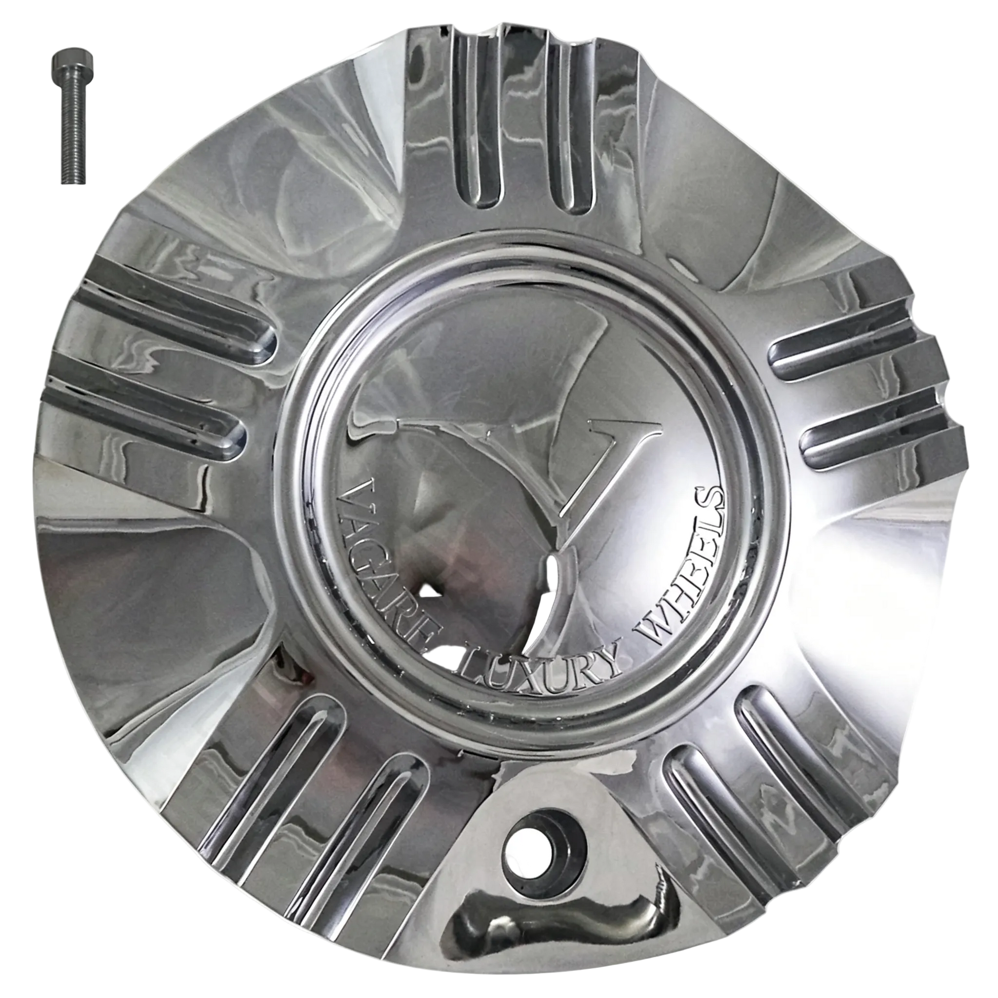 VAGARE C-055-1-1 chrome wheel center cap