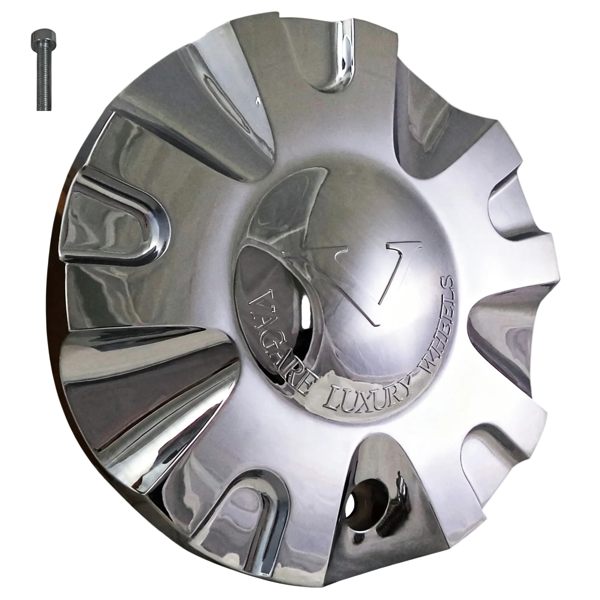 VAGARE C-099-2 chrome wheel center cap