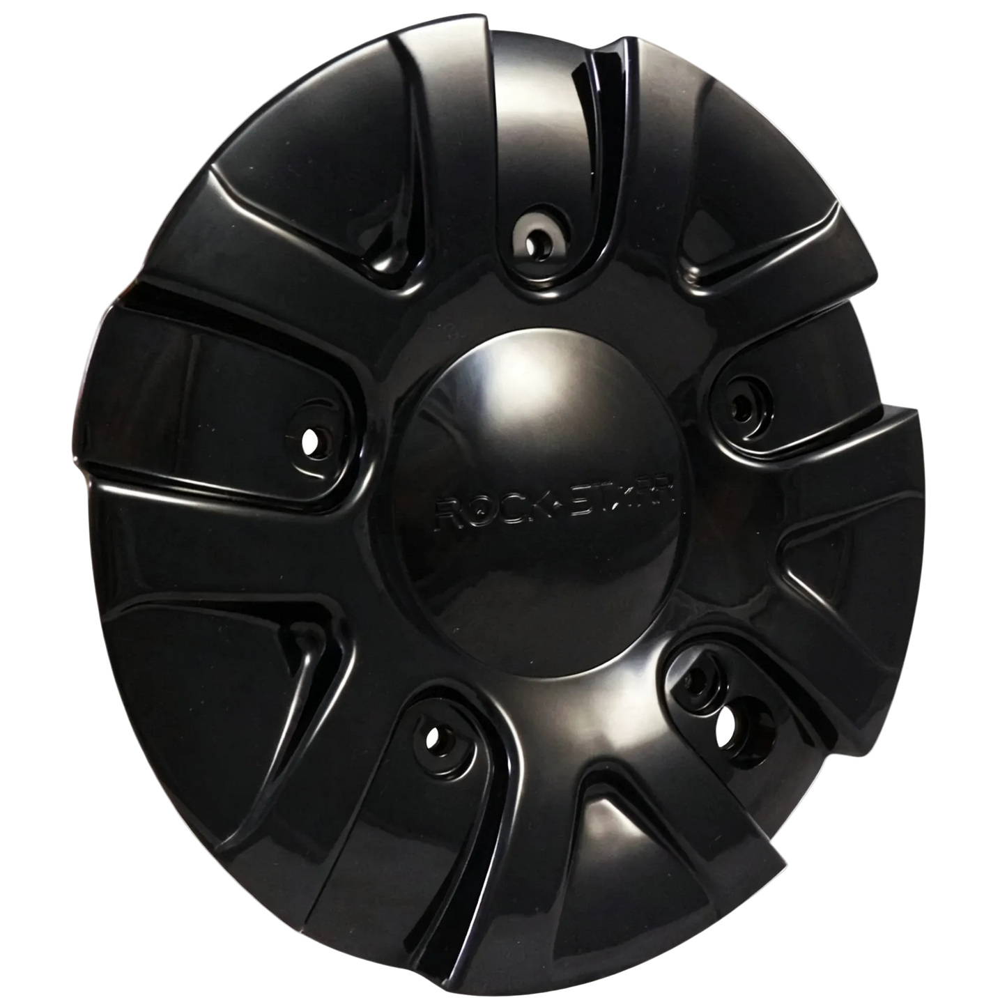 ROCKSTARR C-139 gloss black wheel center cap