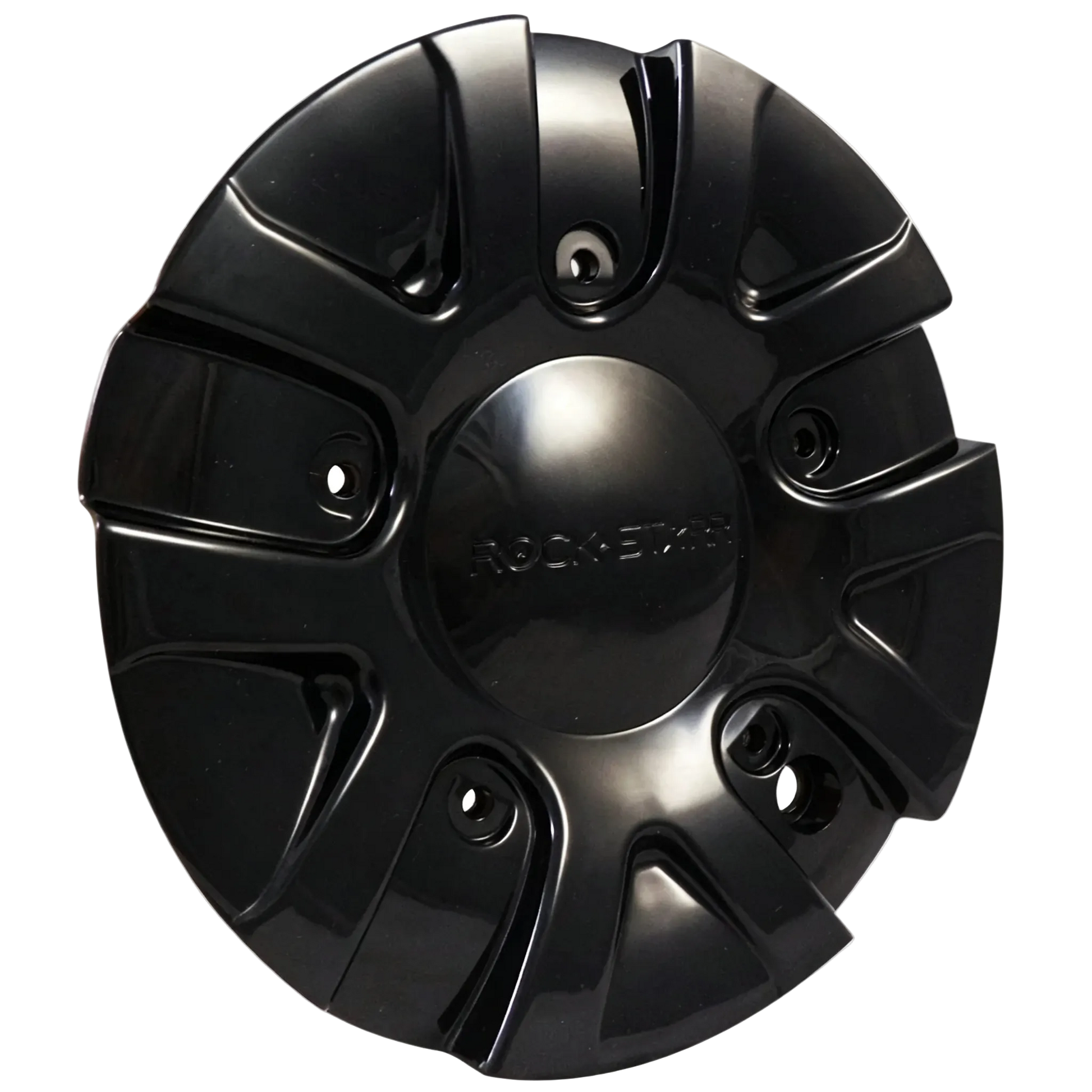 ROCKSTARR C-139 gloss black wheel center cap