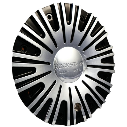 ROCKSTARR C-222-2 chrome black center cap