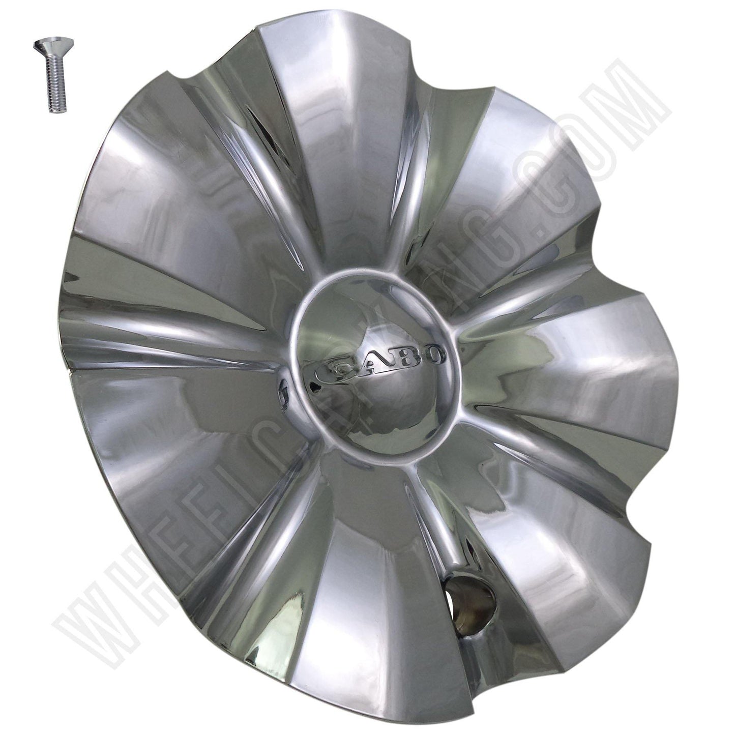 Cabo Wheels Chrome Custom Wheel Center Cap # C-176-1 (1 CAP)