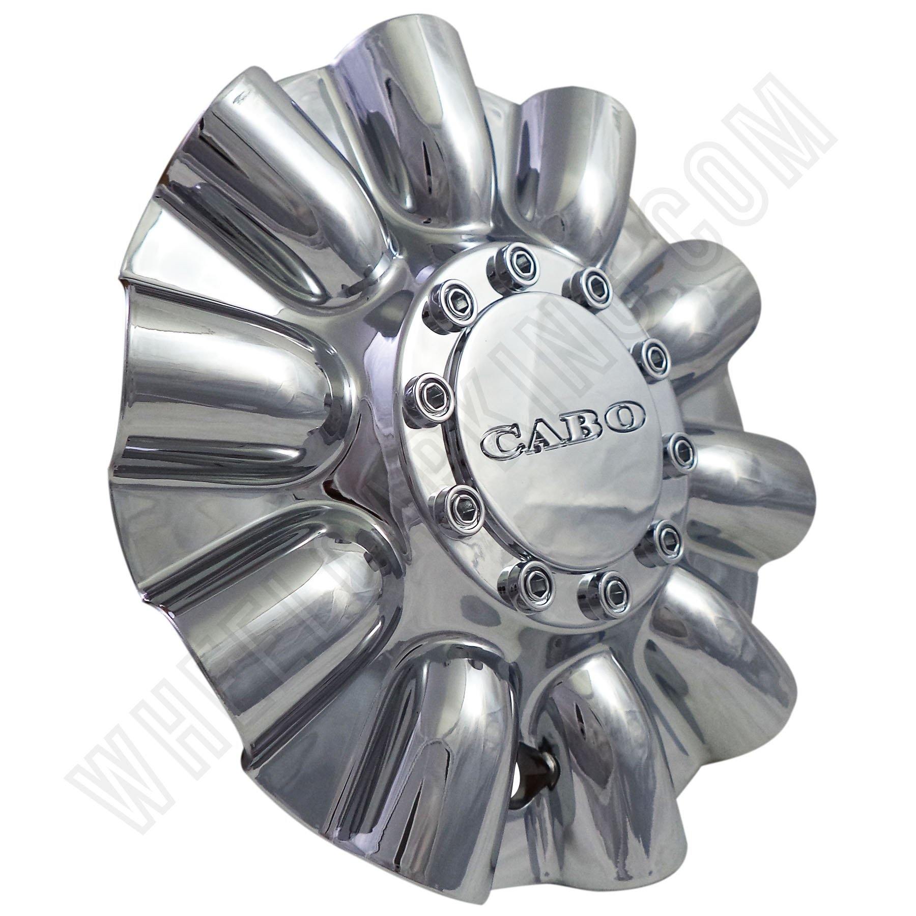 Cabo Wheels Chrome Custom Wheel Center Cap # C-177-2 (4 CAPS)