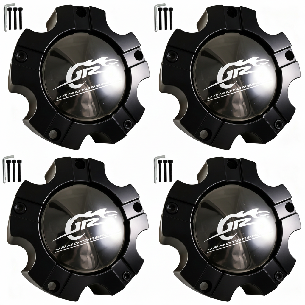 Four JR caps