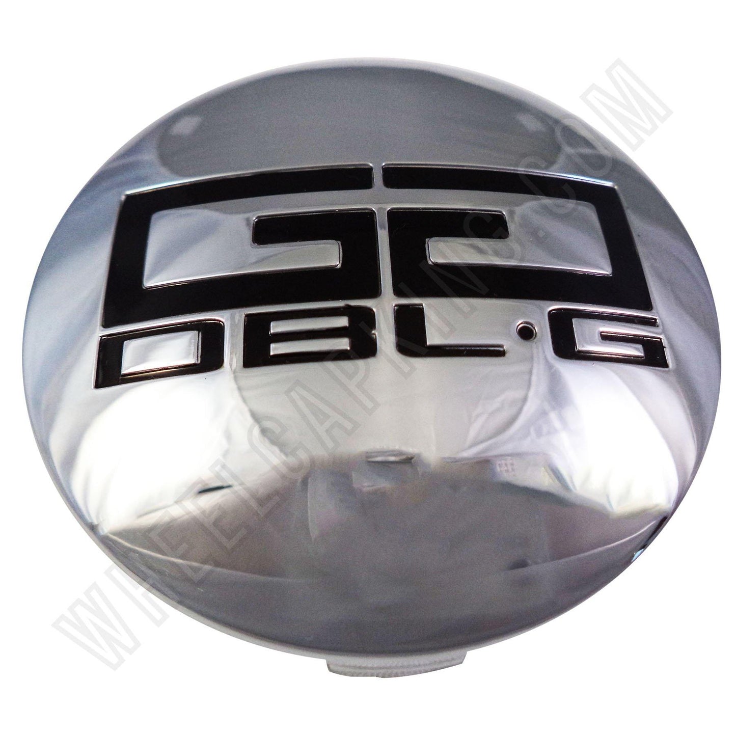 Double G Wheels Chrome Custom Wheel Center Cap # 126K81 / 126K532A (4 CAPS)