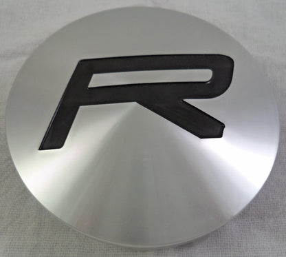 Rovos Wheels Silver Custom Wheel Center Cap # GB-R (1 CAP)