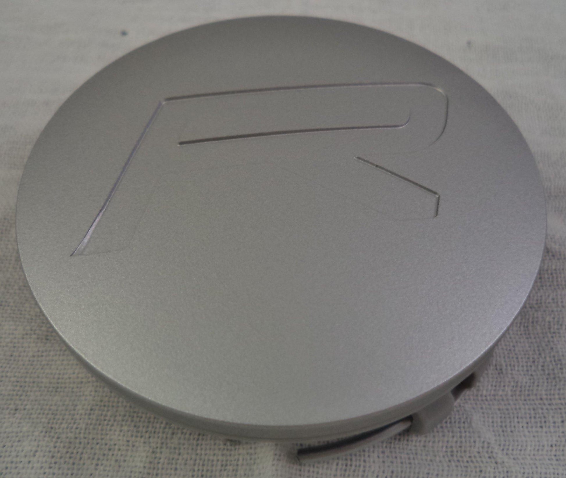 Rovos Wheels Silver Custom Wheel Center Cap # SS (1 CAP)