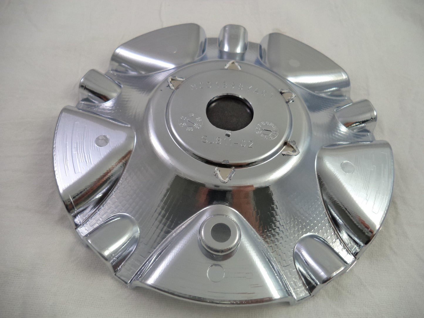 SSC / Sears Chrome Custom Wheel Center Cap # MCD1398YA01 / SJ811-02 (1 CAP)