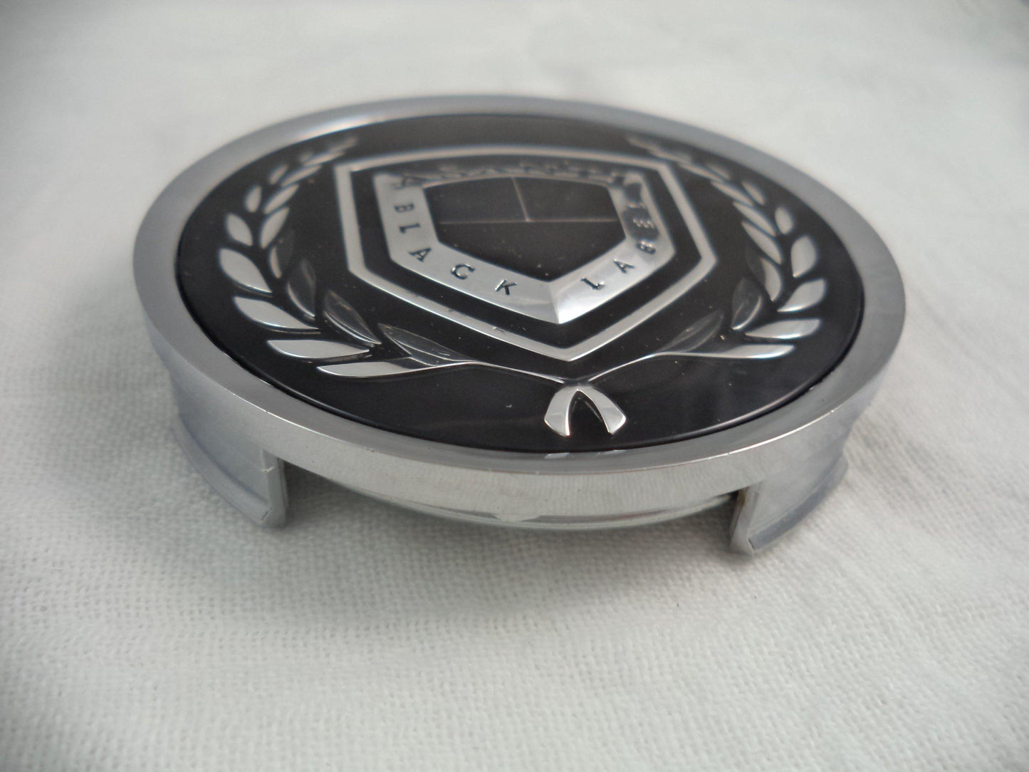 Asanti Black Label Wheels Chrome / Black Custom Wheel Center Cap (1 CAP)