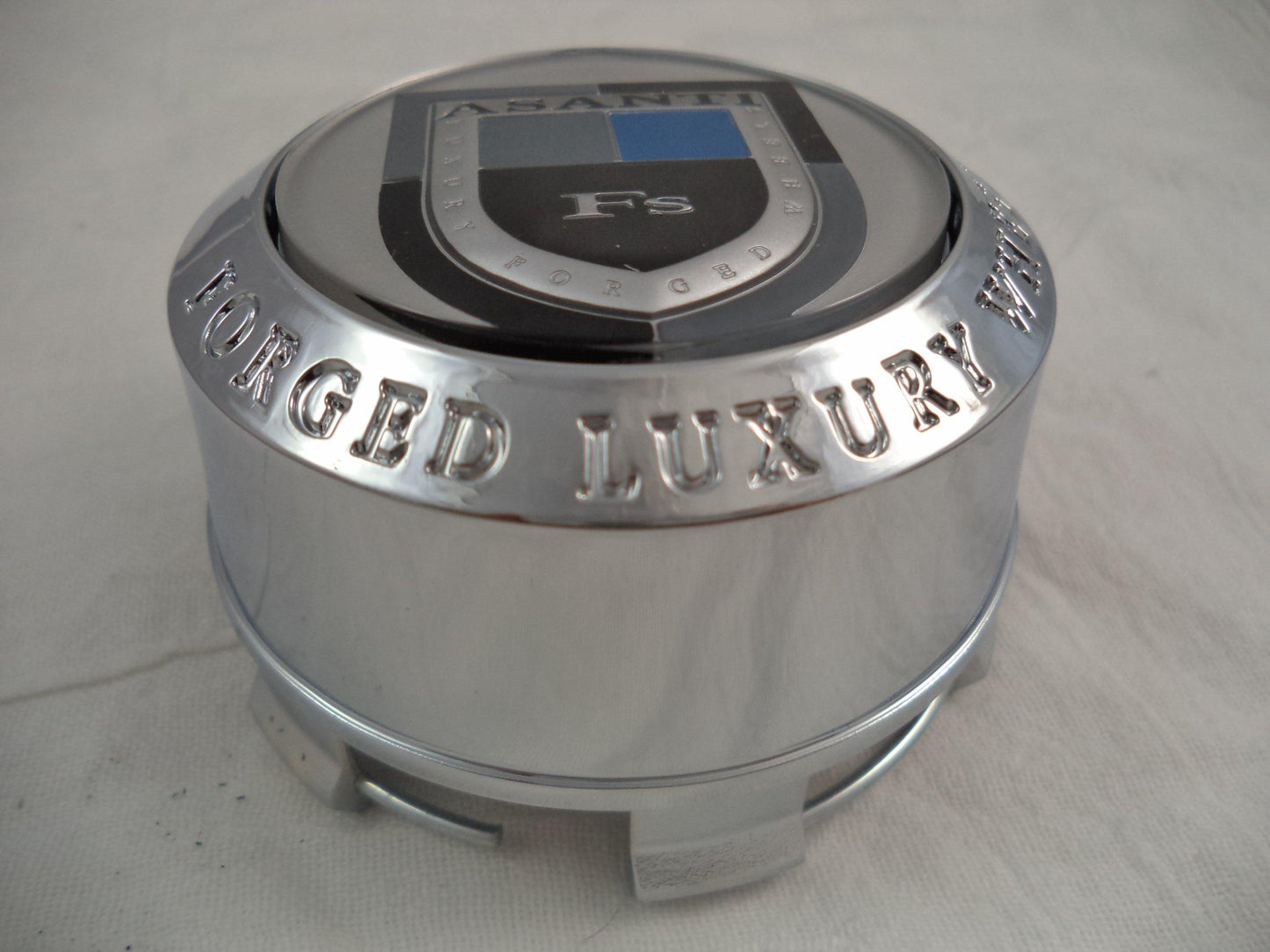 Asanti Wheels Chrome Custom Wheel Center Cap # C-100 / C-100T (4 CAPS)