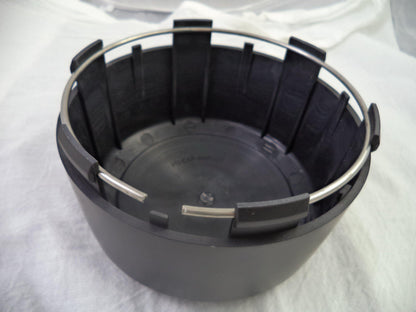 BMF Wheels Center Caps Flat Black TALL - Fits All 8 Lug (1 Cap) BMF Logo