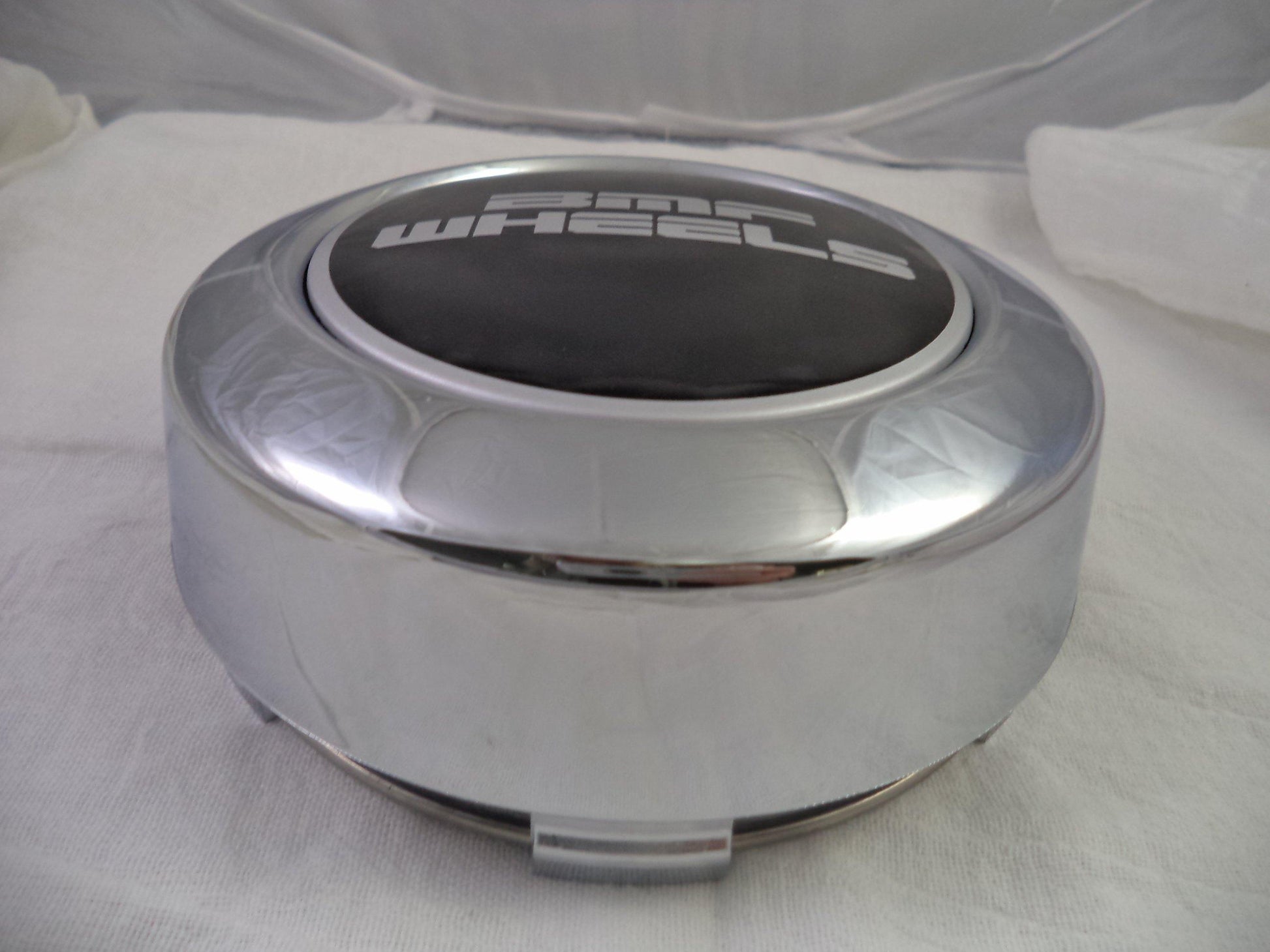 BMF Wheels Center Caps Chrome Shorty - Fits All 8 Lug (1 Cap) BMF Logo