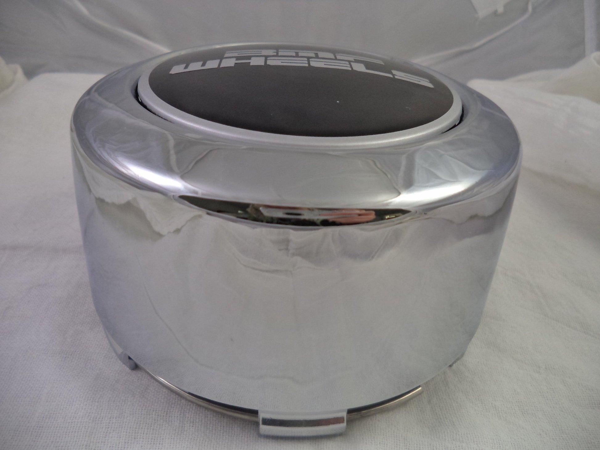 BMF Wheels Center Caps Chrome TALL - Fits All 8 Lug (1 Cap) BMF Logo