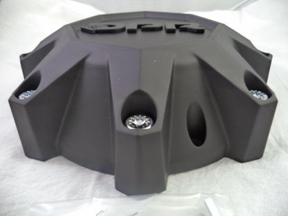 DPR Wheels Flat Black / Black Logo Custom Wheel Center Cap # A01-Z-CAP TALL (1 CAP)