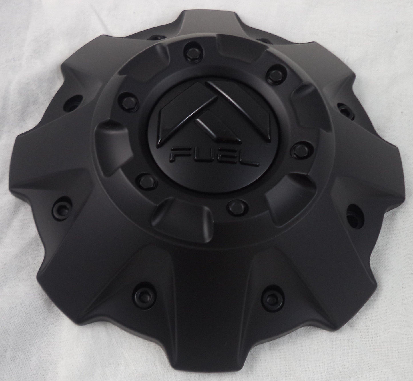 Fuel Offroad Wheel Center Cap 1001-63MBGB Flat Black / Gloss Logo 5+6 Lug (1 CAP)