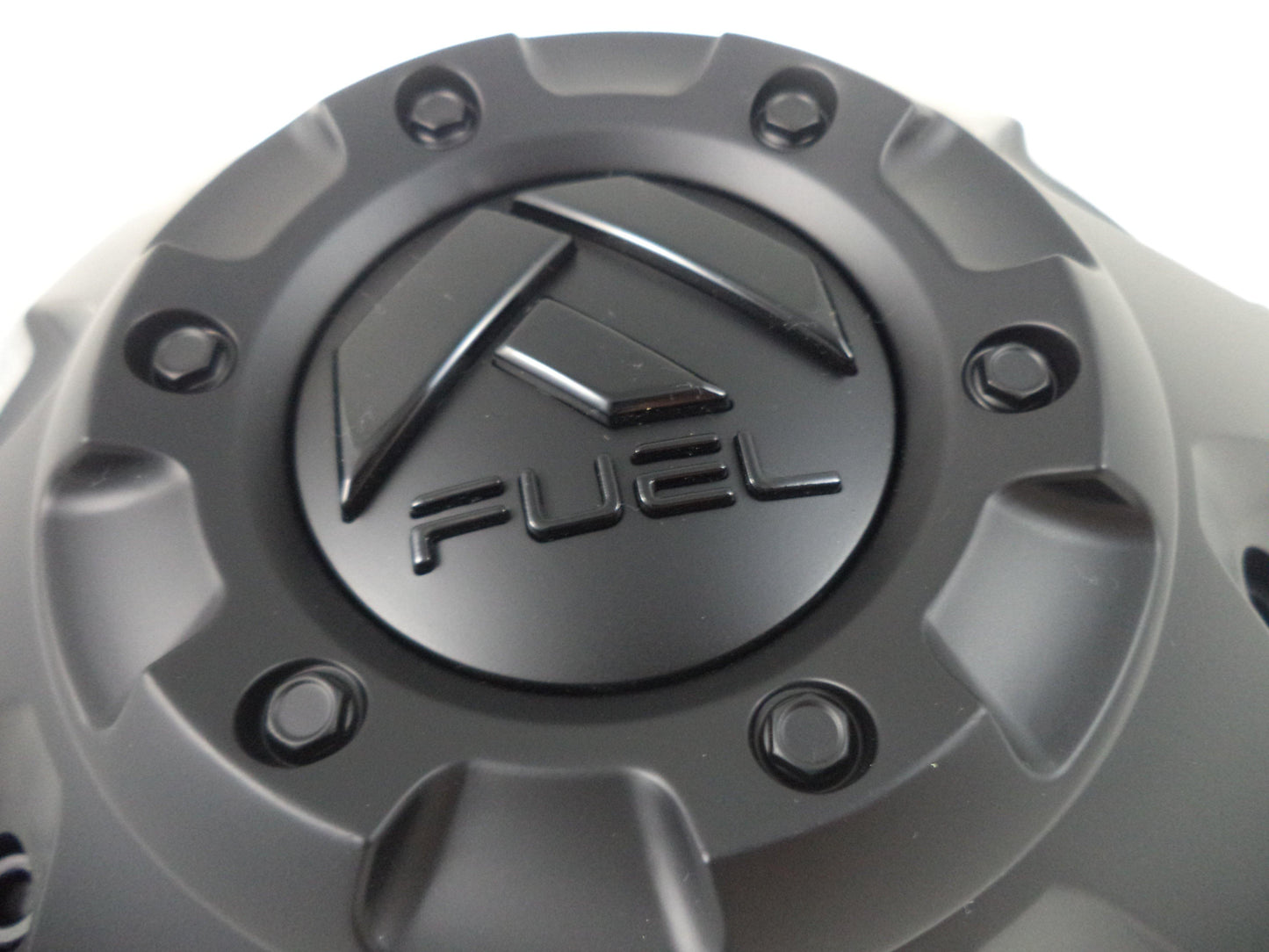 Fuel Offroad Wheel Center Cap 1001-63MBGB Flat Black / Gloss Logo 5+6 Lug (1 CAP)