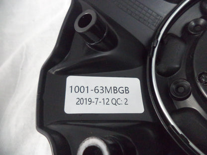Fuel Offroad Wheel Center Cap 1001-63MBGB Flat Black / Gloss Logo 5+6 Lug (1 CAP)