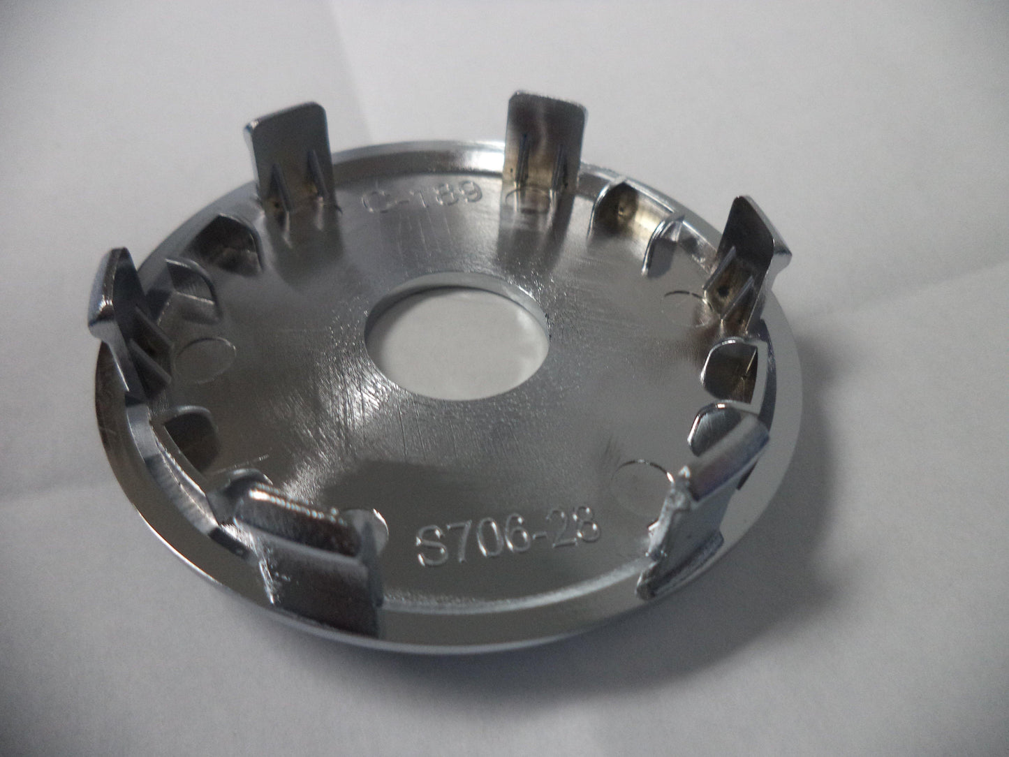 Lexani Wheels Chrome Custom Wheel Center Cap # C189 / S706-28 (1 Cap)