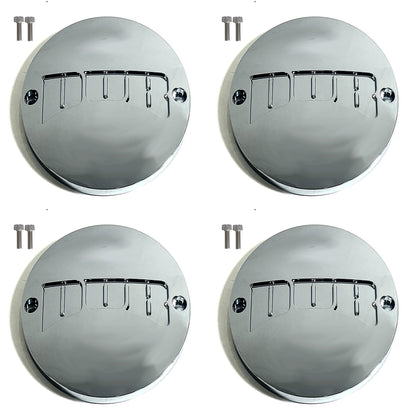 Dub Wheels Chrome Custom Wheel Center Cap # 8530-15 (4 CAPS)