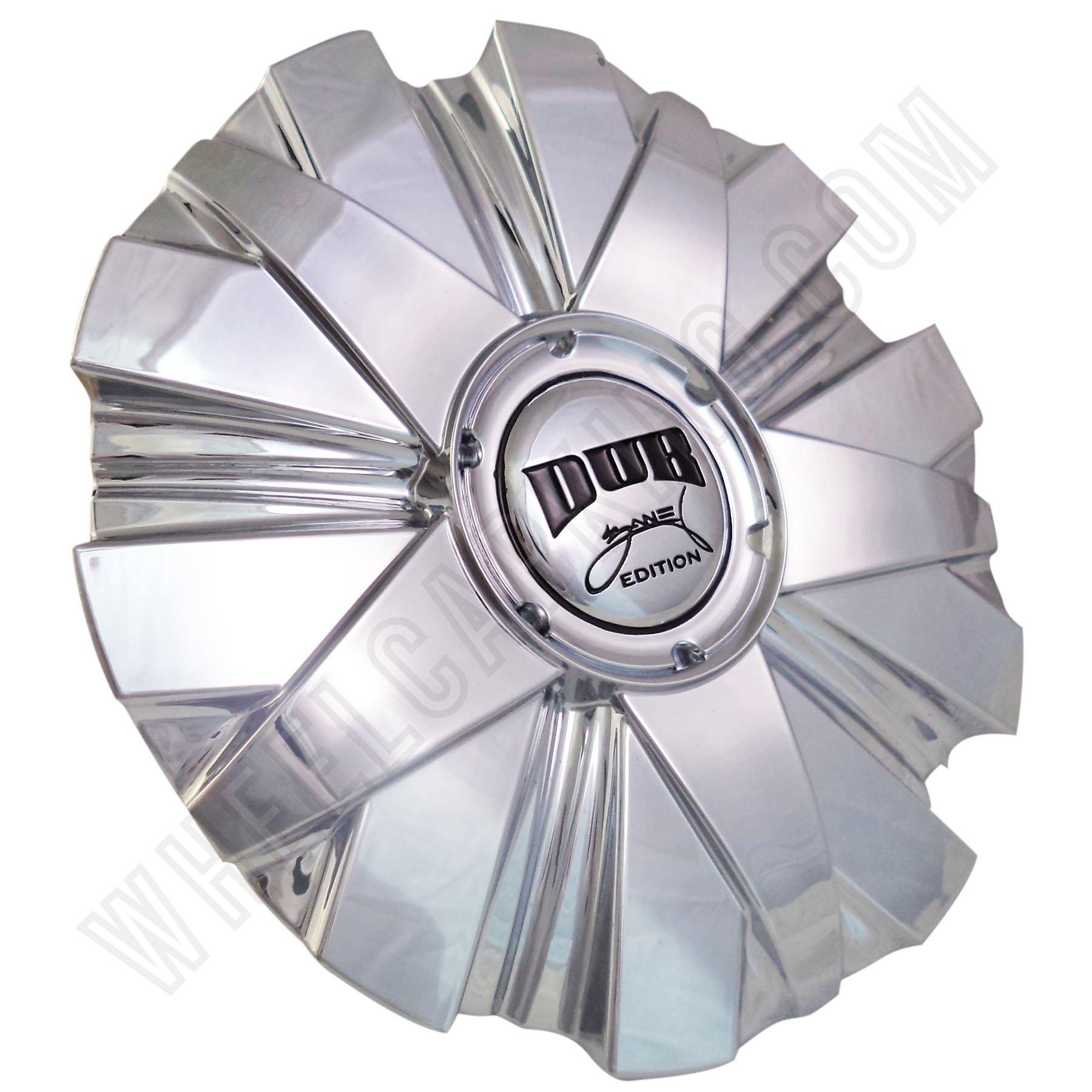 DUB Wheels Zane Edition Chrome Custom Wheel Center Caps Set of 1 # 6280-15 CAP